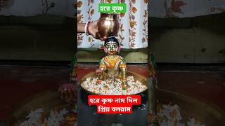 Hare krishno nam deilo priyo Balaram  হরে কৃষ্ণ নাম দিল প্রিয় বলরাম shorts viral trending [upl. by Dressel642]