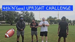 4thNGoal UPRIGHT CHALLENGE 4thngoal football sports challenge viral trending fyp group [upl. by Kcaj963]