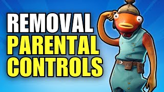 How To Turn Off Parental Controls on Fortnite [upl. by Ynaitirb]