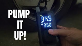 BEST PORTABLE AIR PUMP FOR EMERGENCIES SYNCWIRE FULL REVIEW [upl. by Kcirdnekal]