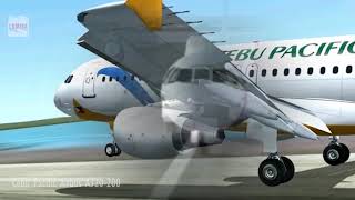 A380 NAIA MANILA PHILIPPINES  A MIcrosoft Flight Simulator Epic Orchestral Film [upl. by Pizor]