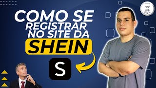 Aprenda a fazer um cadastro no site da Shein no seu computador [upl. by Nahs]