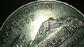 2007 P UFO OVER WASHINGTON STATE QUARTER MINT ERROR [upl. by Kennett]