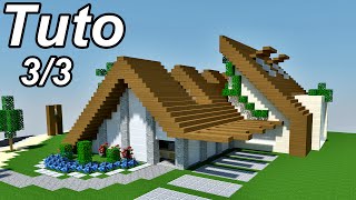 MINECRAFT TUTO  Maison moderne cosy 33 [upl. by Teryl]