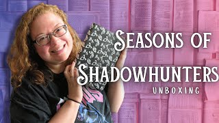 Seasons of Shadowhunters Unboxing  Secrets of Blackthorn Hall [upl. by Anilac71]