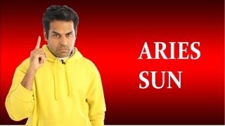 Sun in Aries in Astrology True Aries Horoscope personality revealed [upl. by Serdna]