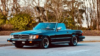 1987 Mercedes 560 SL AMG R107 [upl. by Swamy]