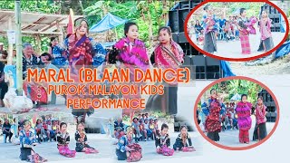 MARAL BLAAN DANCEPerforming by Malayons Kids Maral Blaan dance  Blaan Wanderer [upl. by Poliard808]