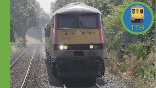 Trains at Whitchurch Shropshire [upl. by Huberman]