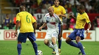 ZIDANE VS BRESIL 2006 [upl. by Limak70]