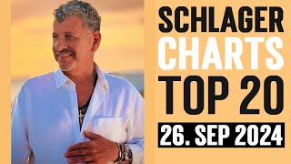 Schlager Charts Top 20  26 September 2024 [upl. by Alitta978]