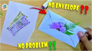 Easy Origami Envelope Tutorial Perfect for Gifts  origami envelope [upl. by Eilyr582]