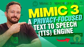 Mycrofts Mimic 3 A privacyfocused opensource neural Text to Speech TTS engine [upl. by Akired124]