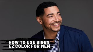 Howto Bigen EZ Color for Men [upl. by Ylebmik]