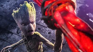 Making Stormbreaker Scene  Groot Lifts Thors Hammer  Avengers Infinity War 2018 Movie CLIP HD [upl. by Losyram]