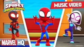 Team Spidey Sings Do the Spidey 🎶  Marvels Spidey and his Amazing Friends ‪ disneyjunior‬ [upl. by Selimah]