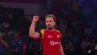 Manjeet Chhillar The Raider  Pro Kabaddi [upl. by Malissia]