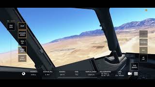 Exploring And Landing at Area 51  Infinite Flight [upl. by Huskey845]