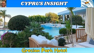 Grecian Park Hotel Protaras Cyprus  Full Tour Including Room [upl. by Krasner]