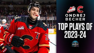 2024 NHL Draft Highlight Reel – Ondrej Becher [upl. by Ainotna]