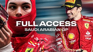 SF Full Access  2024 Saudi Arabia Grand Prix  Podiums amp F1 Debuts [upl. by Redwine811]