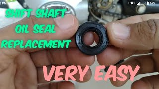 Shift shaft oil seal replacement [upl. by Senhauser875]