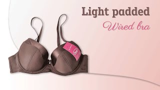 Premium light padded wired bra bra lightPaddedBra WiredBra [upl. by Minette]