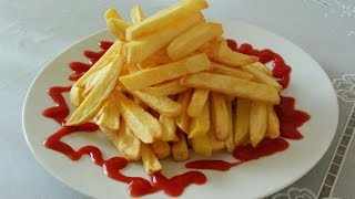 سیب زمینی سرخ کرده ترد Crunchy French Fries  Sibzamini Sorkhkarde Tord [upl. by Nywg]