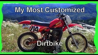 My most modified  custom Dirtbike  1983 Maico 490 4K Video [upl. by Beau]