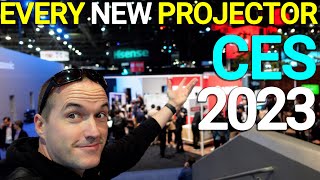 EVERY New Projector from CES 2023 8K USTs Lifestyle Projectors Sub 1K 4K Gaming Projectors [upl. by Angadreme]