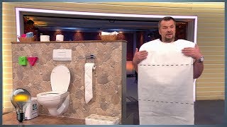 Hygienevorrichtung  die ToilettenpapierTaschen  Das Ding des Jahres [upl. by Nalani]