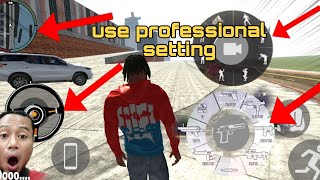 How To Use Professional Setting Indian Bike Driving 3D One Of The Best Setting try rollnox21 [upl. by Dnanidref]