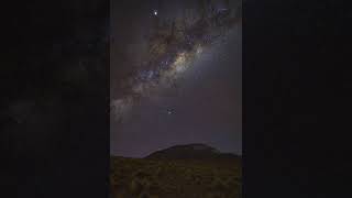 Milky Way time lapse in the high desert outside of San Pedro de Atacama Chile [upl. by Erdnuaed]