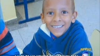 Garoto de 11 anos luta para sobreviver a doença rara [upl. by Shaughn249]