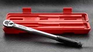 Tekton 38quot Torque Wrench Unboxing and Review [upl. by Urbana637]