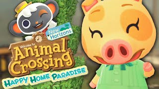 On amène le jardin à lINTERIEUR  🏡 ANIMAL CROSSING HAPPY HOME PARADISE 10 [upl. by Talbot]