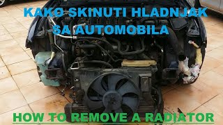 KRPLJENJE HLADNJAKA 1 dio  How to fix radiator leakage 1st part Rover 75 [upl. by Seka]