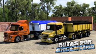 EN VIVO RUTA DE SCANIA 124 Y 113  BATEA PATRONELLI  MAPA CEIBO  ETS2 MODS 147 [upl. by Albert]