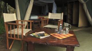 Mara Bush Camp Masai Mara Luxury Tented Camp [upl. by Ueih]