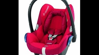 maxicosi Maxi Cosi Car seat cover  how to remove ToysRus [upl. by Gairc]