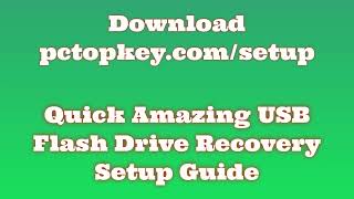 How To Download and Install Amazing USB Flash Drive Recovery Manual [upl. by Arabrab655]