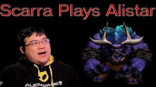 Scarra plays AP Alistar Mid Lane Season 3  League of Legends [upl. by Aicirtac]