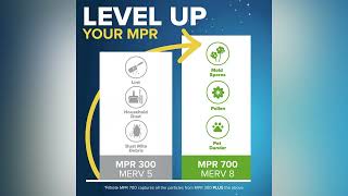 Filtrete 20x20x1 AC Furnace Air Filter MERV 5 MPR 300 Capture Unwanted Particles [upl. by Oppen64]