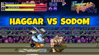 【Final Fight】ファイナルファイト ボスバトル②｜ハガー市長でソドムを倒すだけ！HAGGAR VS SODOM「でぃやぁぁぁ！おりゃぁぁぁ！」 [upl. by Htennek663]