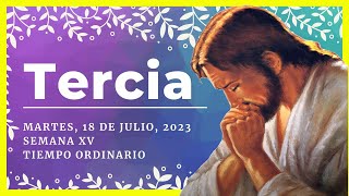 🌼HORA TERCIA DE HOY 18 de Julio de 2023  Oración de media mañana🙏 [upl. by Aserehc]