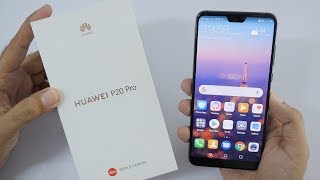 Huawei P20 Pro Unboxing amp Overview Triple Camera Setup [upl. by Lleraj609]