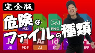 【完全版】絶対に開いてはいけないファイル拡張子はこれだ！ [upl. by Antoinetta]