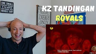 KZ Tandingan  Royals  Reaction  Singer 2018  AMAZING [upl. by Wise]