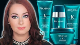 Kérastase Résistance Hair Products Review  Thérapiste line Extentioniste amp Force Architecte Masks [upl. by Ahsenauq]