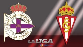 Resumen de Deportivo de La Coruña 11 Sporting de Gijón  HD [upl. by Schellens]